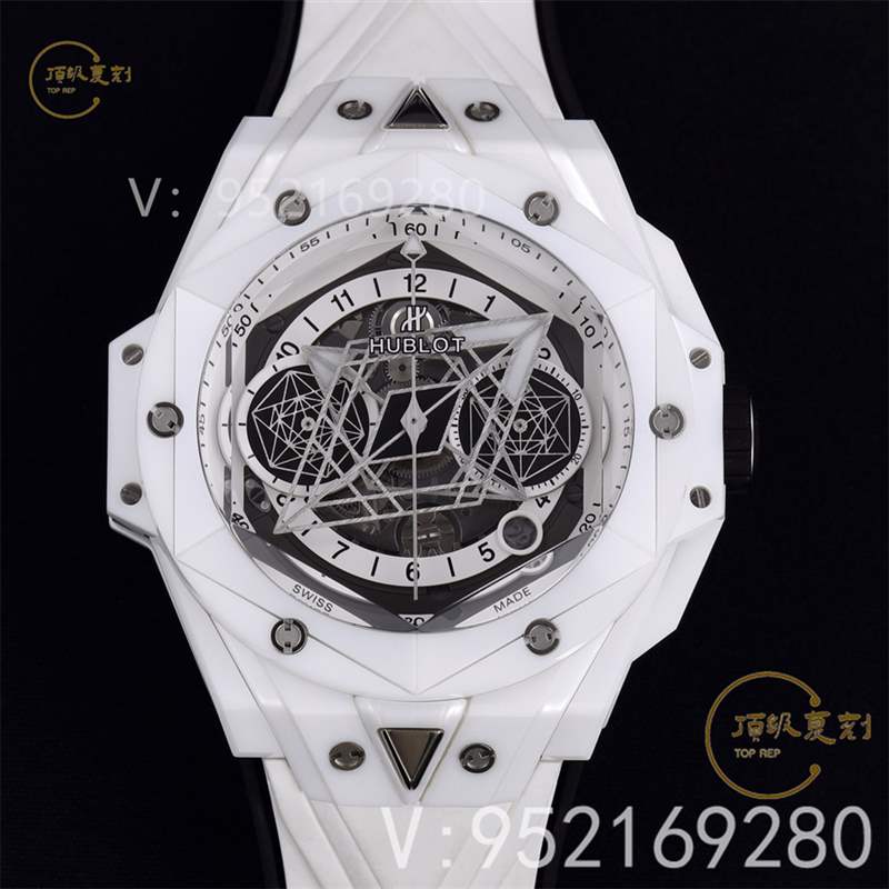 ZF廠宇舶刺青二代白色陶瓷big bang大爆炸復(fù)刻表新品評測-復(fù)刻表