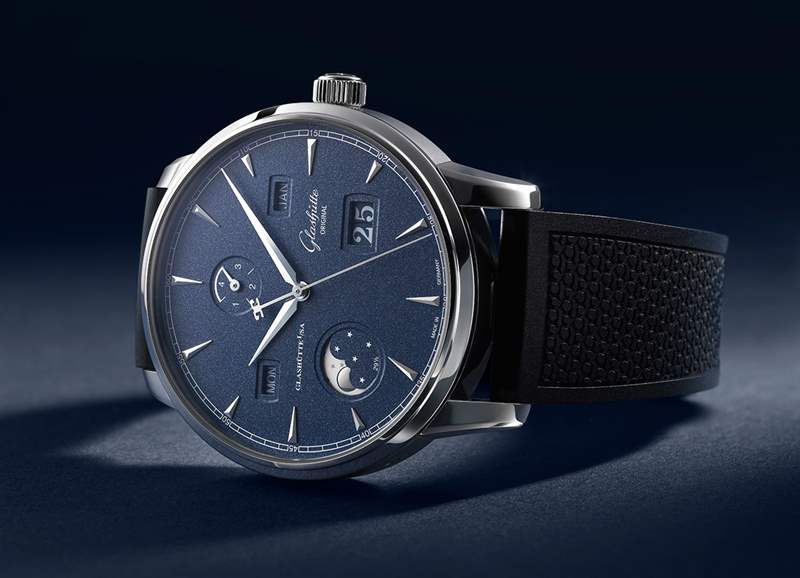 隆重推出：格拉蘇蒂原創 Senator Excellence Perpetual Calendar Bucherer “藍色版本”腕表-復刻表