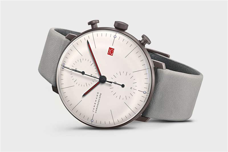 包豪斯Junghans Max Bill Chronoscope 100 Jahre Bauhaus 手表-復(fù)刻表