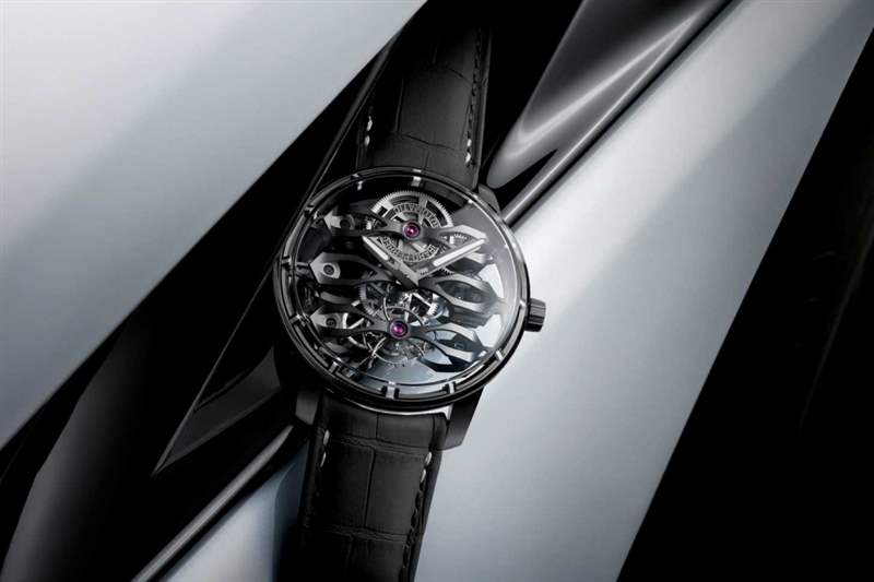 Girard-Perregaux芝柏表聯乘Aston Martin｜一身黑魂的Tourbillon with Three Flying Bridges - Aston Martin Edition-復刻表