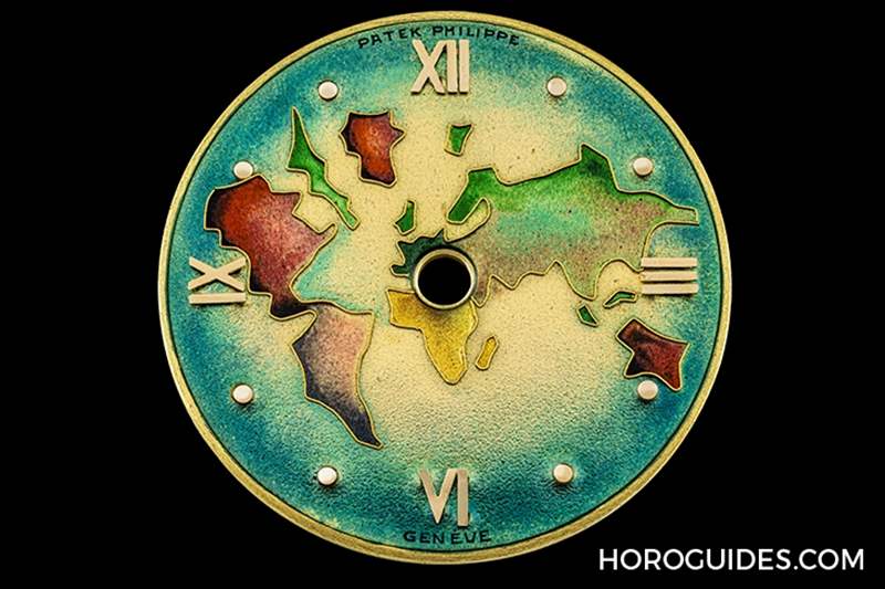 瑰寶現(xiàn)身拍賣會! 百達翡麗605「Heures Universelles」18K黃金世界時間懷表-復刻表