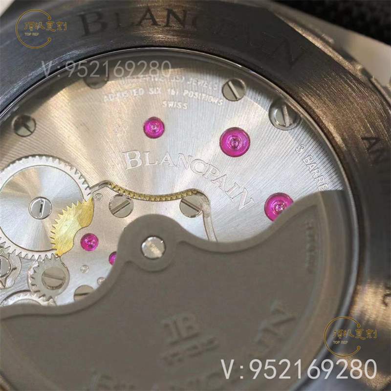 GF廠寶珀五十噚5000黑陶瓷復(fù)刻表做工值得入手嗎-復(fù)刻表