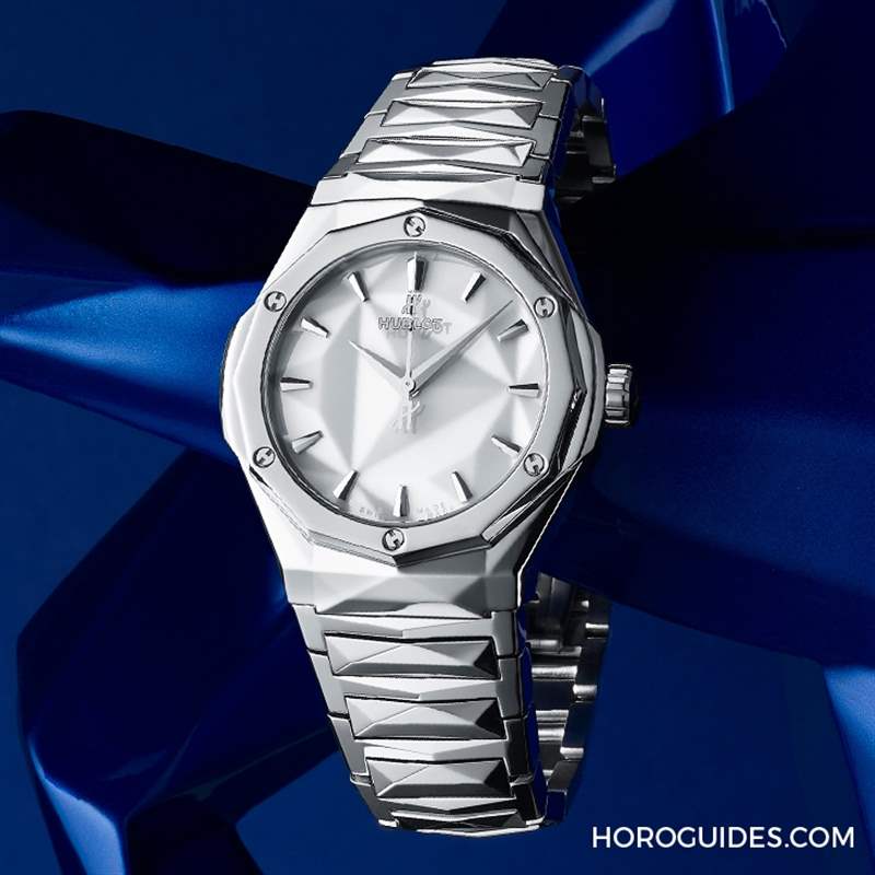 宇舶Hublot推出全球首見(jiàn)紫色藍(lán)寶石腕表&旗下第一款鈦金屬鏈帶-復(fù)刻表