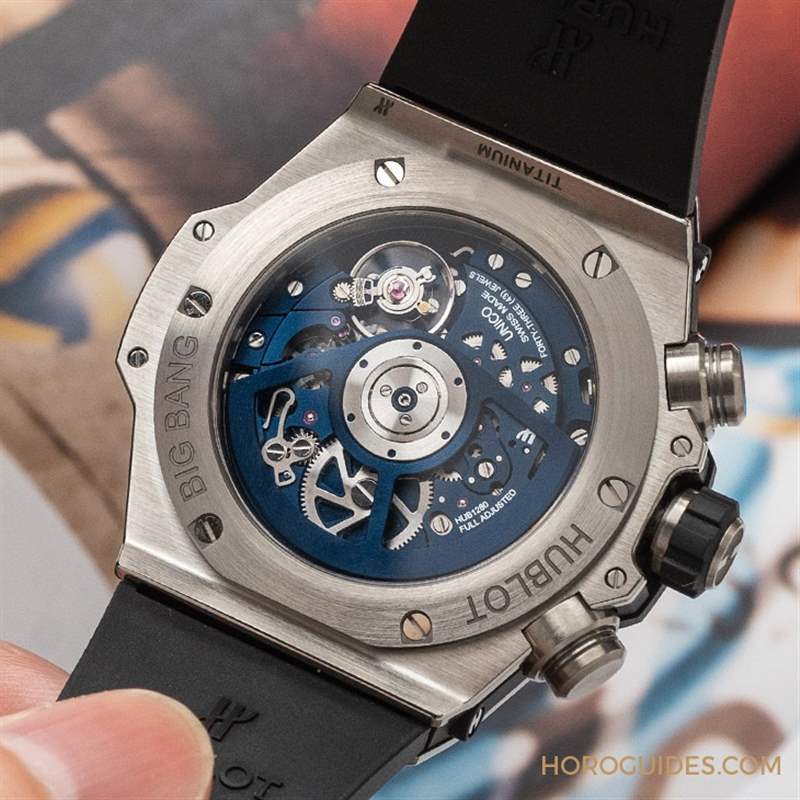 新世代藍(lán)調(diào)混搭風(fēng)，手腕上最有型的一款｜HUBLOT Big Bang Unico計(jì)時(shí)碼表-復(fù)刻表