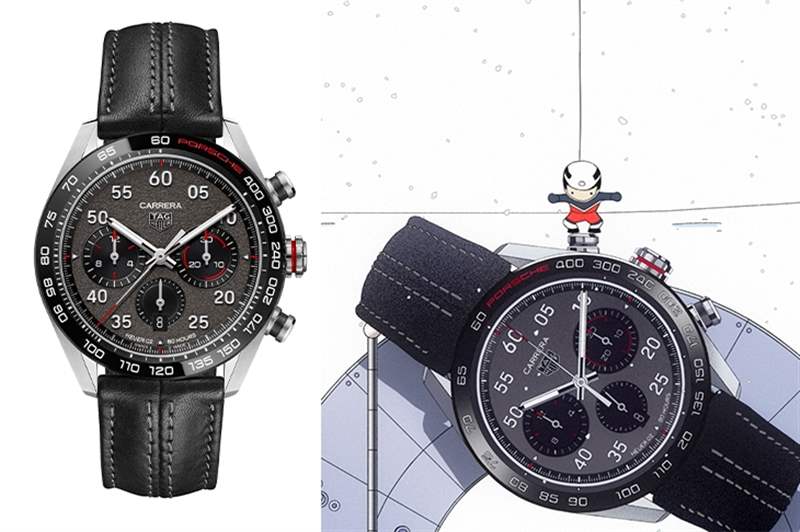 泰格豪雅眾代言人Q萌現身，為圣誕節挑表選禮獻計！-復刻表