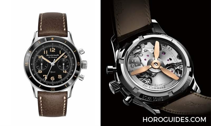 現代感十足！Blancpain Air Command Chronograph 藍面鈦金屬版-復刻表