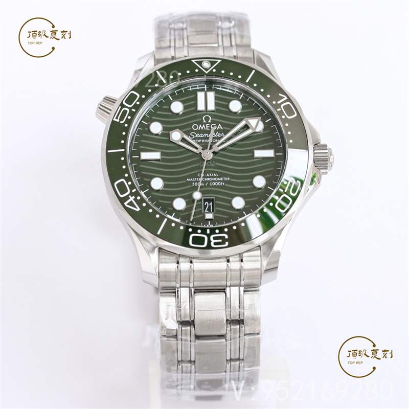 OR廠爆款綠盤海馬300上市,OR廠歐米茄海馬300綠盤做工如何-復(fù)刻表