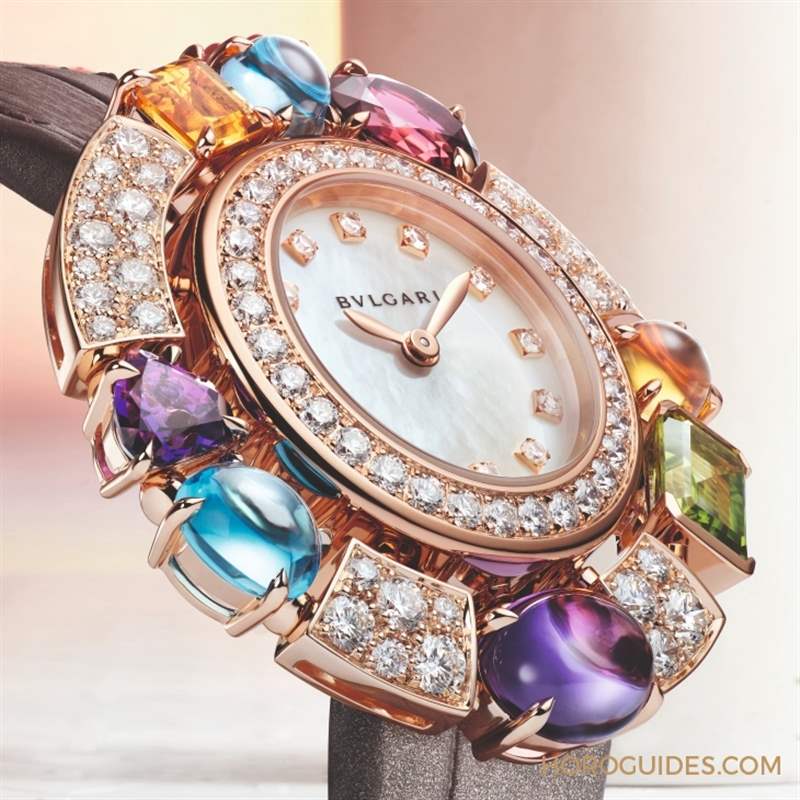 義式珠寶美學(xué)加持!BVLGARI Allegra腕表的彩寶光環(huán)-復(fù)刻表