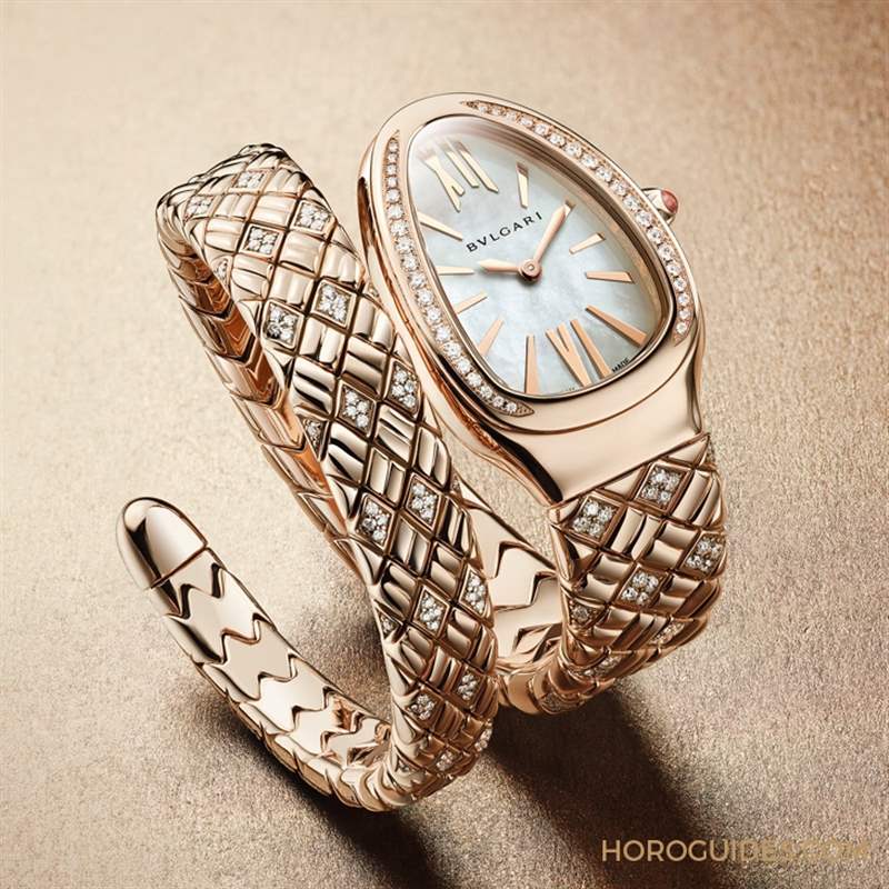 菱格紋環繞式表帶登場！BVLGARI Serpenti Spiga繾綣姿態添新貌-復刻表