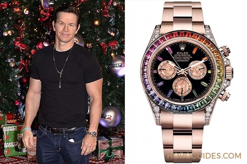 【名人表盒】馬克華伯格的肌情壯臂與閃亮表藏-復(fù)刻表