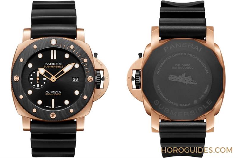 沛納海Goldtech?紅金的獨家魅力｜Luminor Marina Goldtech? 紅金44mm-PAM01112-復刻表