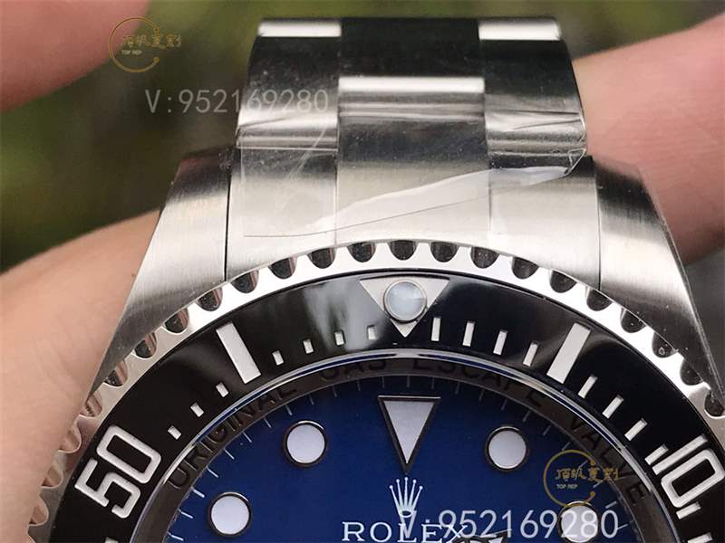 AR廠勞力士漸變藍(lán)鬼王v2版腕表復(fù)刻做工怎么樣對(duì)比n廠漸變鬼王-復(fù)刻表