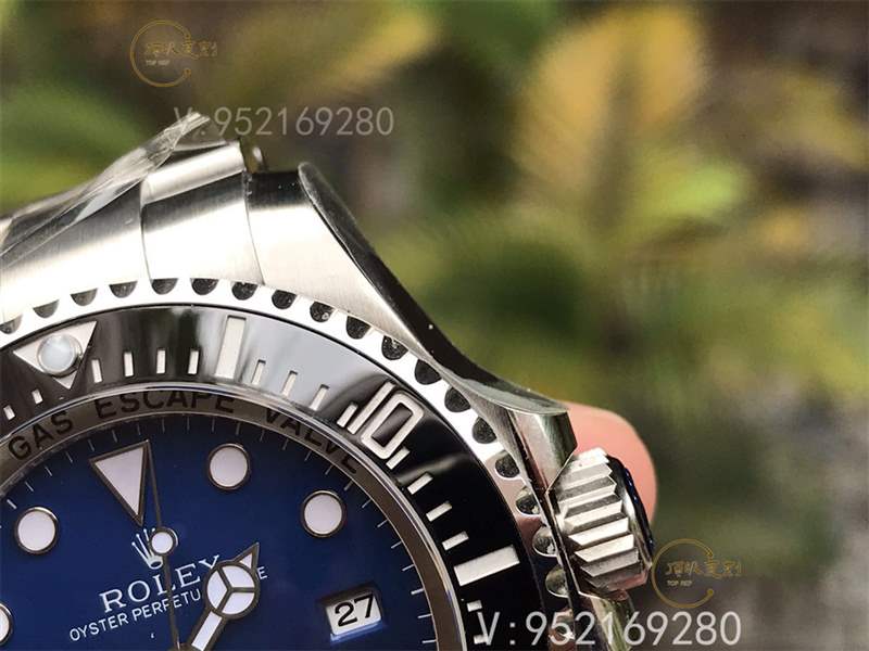 AR廠勞力士漸變藍(lán)鬼王v2版腕表復(fù)刻做工怎么樣對(duì)比n廠漸變鬼王-復(fù)刻表