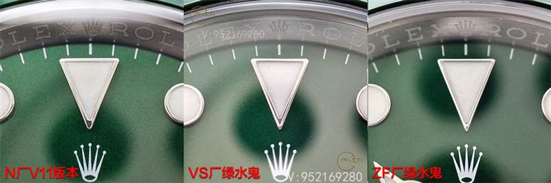 VS廠、ZF廠、N廠勞力士水鬼獨家對比，哪家復刻做工最為出色呢-復刻表