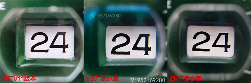 VS廠、ZF廠、N廠勞力士水鬼獨家對比，哪家復刻做工最為出色呢-復刻表