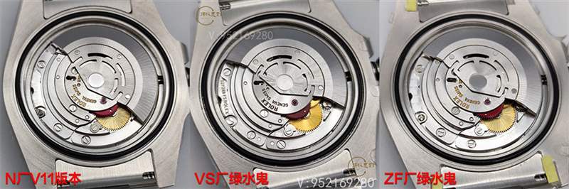 VS廠、ZF廠、N廠勞力士水鬼獨家對比，哪家復刻做工最為出色呢-復刻表