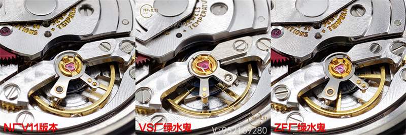 VS廠、ZF廠、N廠勞力士水鬼獨家對比，哪家復刻做工最為出色呢-復刻表