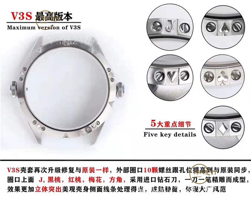 TW廠俄羅斯切金小丑復(fù)刻表對比正品能超越v9廠俄羅斯小廠嗎-復(fù)刻表