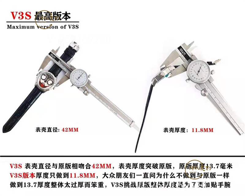 TW廠俄羅斯切金小丑復(fù)刻表對比正品能超越v9廠俄羅斯小廠嗎-復(fù)刻表
