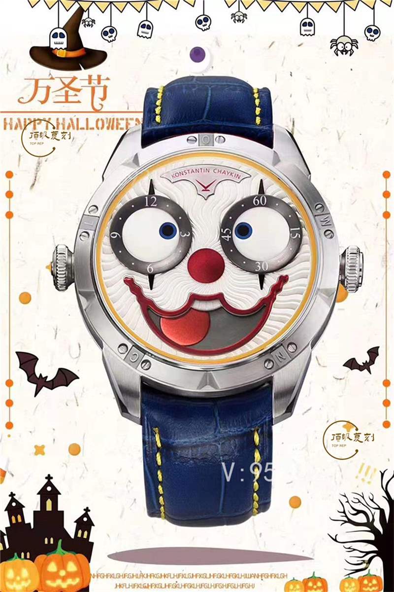 TW廠俄羅斯切金小丑復(fù)刻表對比正品能超越v9廠俄羅斯小廠嗎-復(fù)刻表