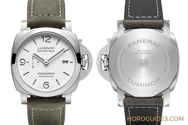 沛納海首見(jiàn)白色三明治面盤(pán)！Luminor Marina PAM01314腕表-復(fù)刻表
