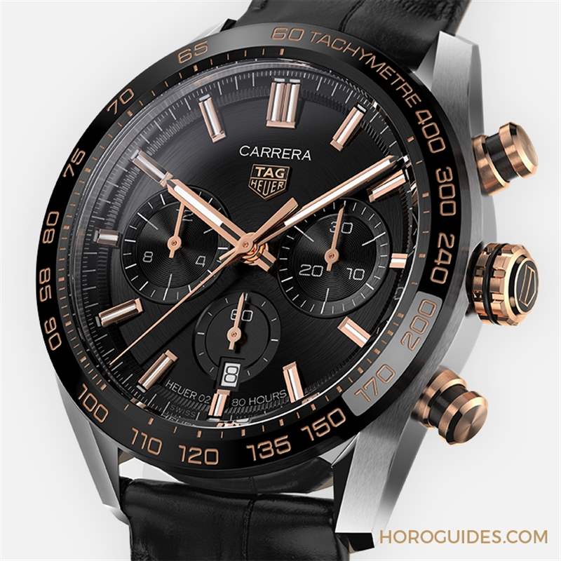 泰格豪雅TAG HEUER Carrera再出力作，現(xiàn)代風(fēng)多彩面盤志慶品牌周年-復(fù)刻表
