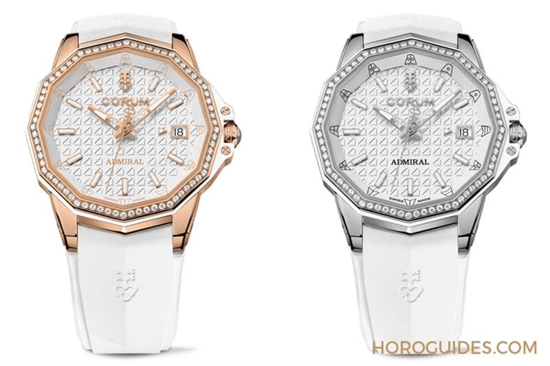 海洋風格領(lǐng)航之選|Corum海軍上將AC-One 45鏤空陀飛輪與AC-One 38女仕鉆表-復刻表