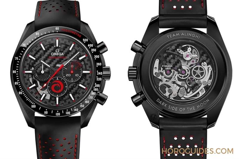 黑與紅，力與美｜歐米茄超霸系列月之暗面Alinghi腕表-復刻表