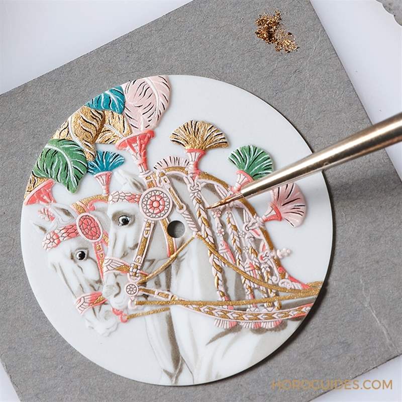 腕上光車駿馬|愛馬仕Arceau Harnais Fran?ais Remix工藝表-復(fù)刻表