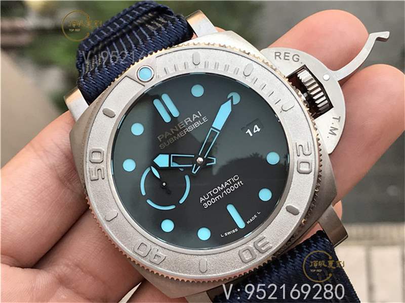 VS廠復刻沛納海985腕表做工評測,鈦金屬沛納海985vs廠-復刻表