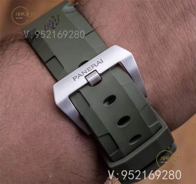 VS廠沛納海pam1055綠海魂復刻做工怎么樣,別具一格的軍綠色-復刻表
