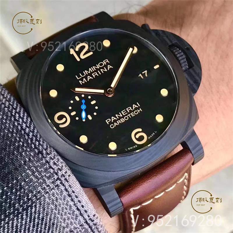 VS廠沛納海pam661碳纖維腕表復(fù)刻做工怎么樣-復(fù)刻表
