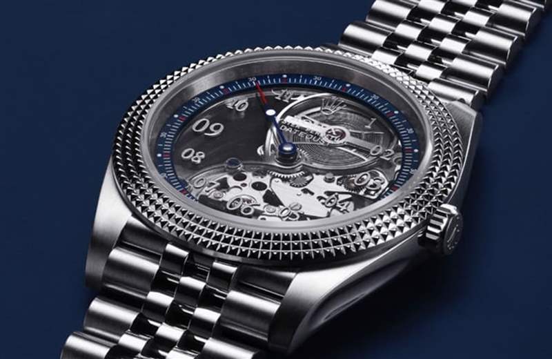 意大利鋼門GiGi勞力士Datejust鏤空改裝表極吸睛命名：孤獨時光-復刻表