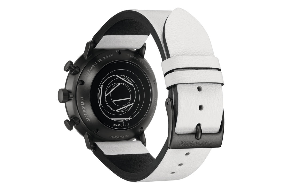 極簡(jiǎn)主義德國(guó)黑色手表Junghans Max Bill2020年版套裝027/4018.02-復(fù)刻表