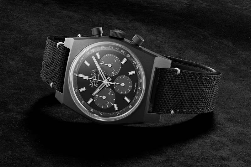 真力時Chronomaster Revival “暗影”手表-復(fù)刻表