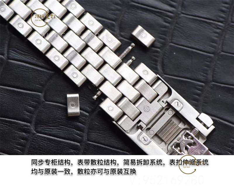 V7廠萬國馬克十八復刻表升級表帶終極版,修正所有不足-復刻表