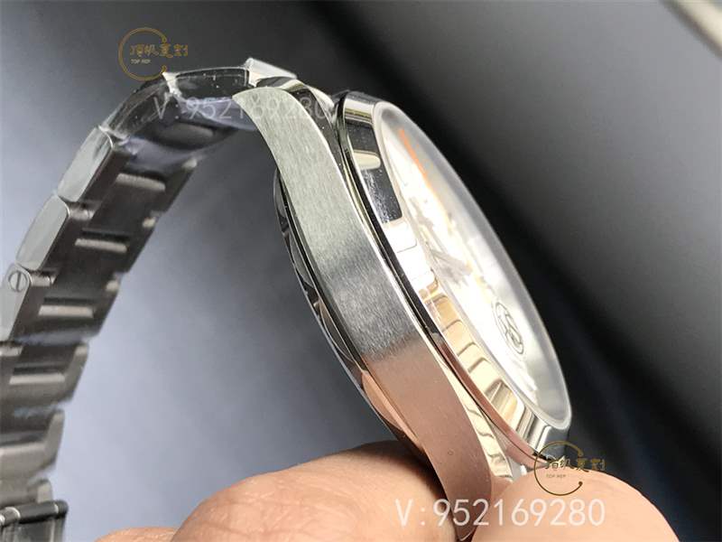 VS廠歐米茄海馬150柚木白盤橙針復刻表做工怎么樣-220.10.41.21.02.001-復刻表