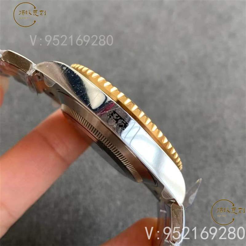 VS廠勞力士間金藍(lán)水鬼116613LB-97203復(fù)刻表3135機(jī)芯版本做工怎么樣-復(fù)刻表