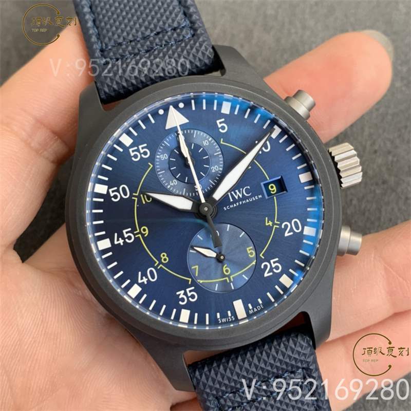 ZF廠萬國飛行員top gun計時復(fù)刻表IW389008藍(lán)天使做工怎么樣-復(fù)刻表