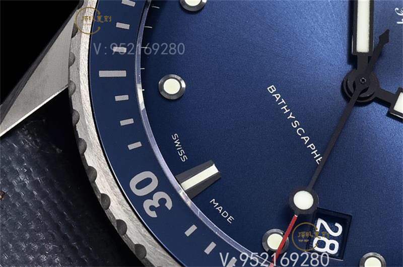 GF廠寶珀五十噚5000黑陶瓷藍盤復刻表做工怎么樣-復刻表