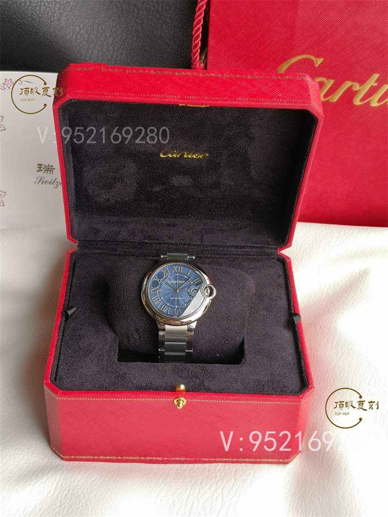 V6廠卡地亞藍(lán)氣球藍(lán)色盤(pán)對(duì)比af廠復(fù)刻表孰強(qiáng)孰弱-復(fù)刻表