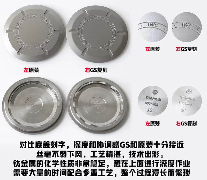 GS廠復刻萬國馬克十八鈦殼IW327006腕表對比正品怎么樣-復刻表