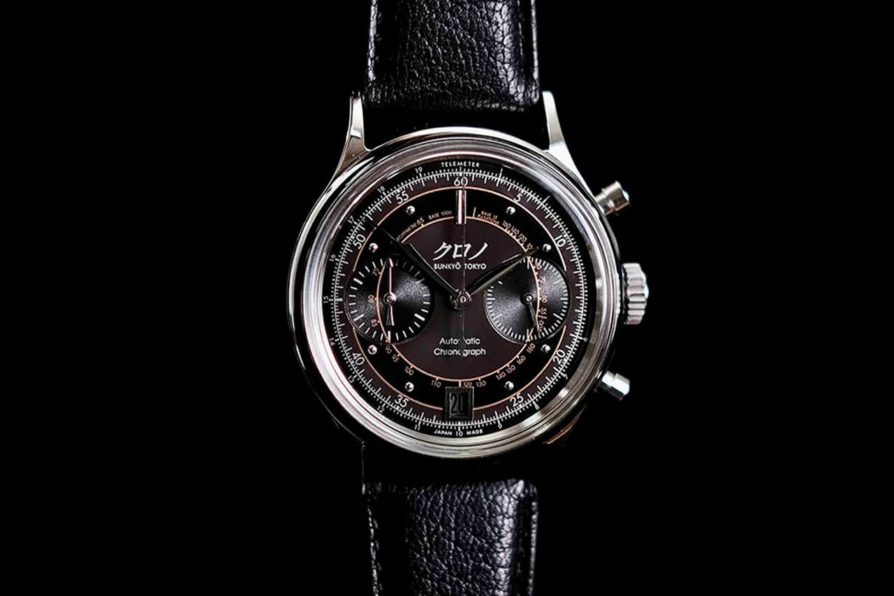 日本小眾手表品牌黑野Kurono Chronograph 2計時腕表-復(fù)刻表