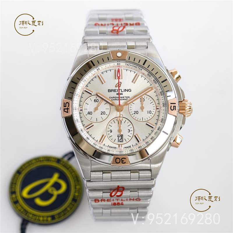 GF廠百年靈機械計時鋼王復刻表上新間金款做工怎么樣-復刻表