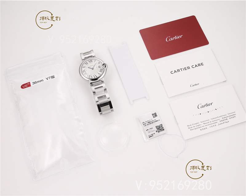 V6廠卡地亞藍氣球36mm石英復刻表做工怎么樣,型號W69011Z4-復刻表