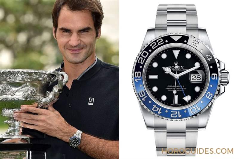 回顧那些高光時刻，Roger Federer費德勒與Rolex偕伴20年-復刻表