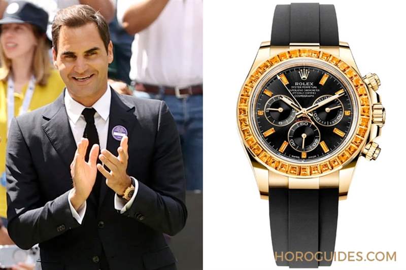 回顧那些高光時刻，Roger Federer費德勒與Rolex偕伴20年-復刻表