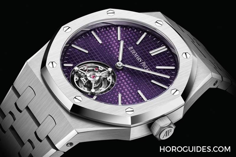 愛(ài)彼RD#3又更小了！37mm款以墨紫面盤初亮相-復(fù)刻表