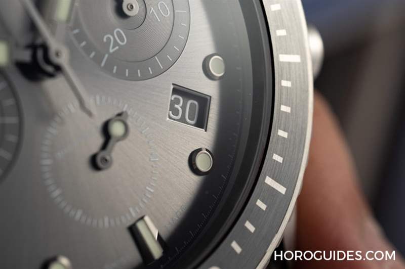 18K紅金藍(lán)面、23級鈦灰面,Blancpain五十噚深潛器飛返計時碼表兩款延伸新作-復(fù)刻表