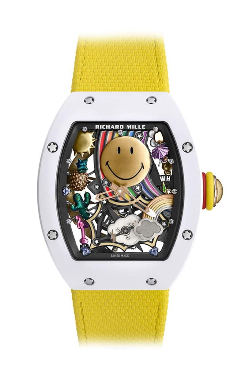 RICHARD MILLE RM 88 Smiley新手表登場黃色笑臉陀飛輪風(fēng)靡全球-復(fù)刻表